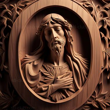 3D model st jesus (STL)